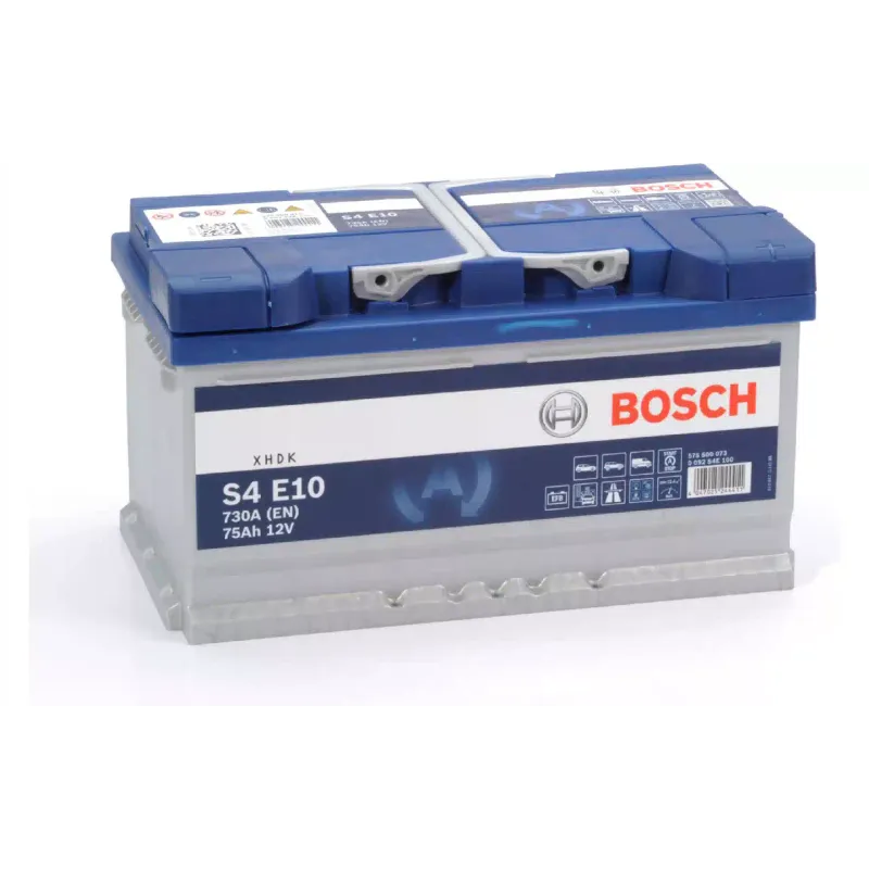 Batterie Bosch S4 12 V 75 A·h 730 A (0092S4E100)