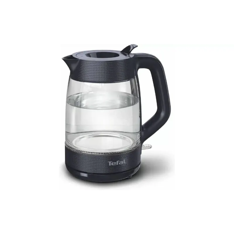 غلاية كهربائية Tefal Morning Glass Kettle, Black (KO2G08E0)