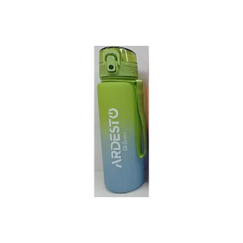 Пляшка для води Ardesto Travel (AR2265TG), 650 мл, пластік, Green