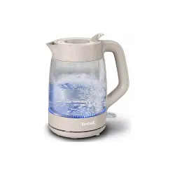 غلاية كهربائية Tefal Morning Glass Kettle, Beige (KO2G0BE0) غلاية كهربائية Tefal Morning Glass Kettle, Beige (KO2G0BE0)