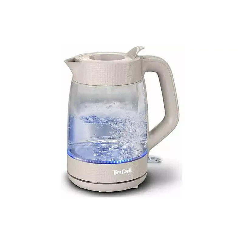 Electric kettle Tefal Morning Glass Kettle (KO2G0BE0), 1700 ml, Beige
