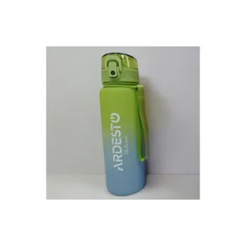 Пляшка для води Ardesto Travel (AR2265TG), 650 мл, пластік, Green