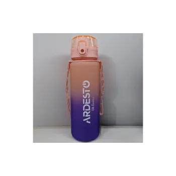 Пляшка для води Ardesto Travel (AR2265TP), 650 мл, пластік, Pink
