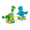 Конструктор LEGO Duplo Town Dinosaurs on Wheels 3in1 (10451)