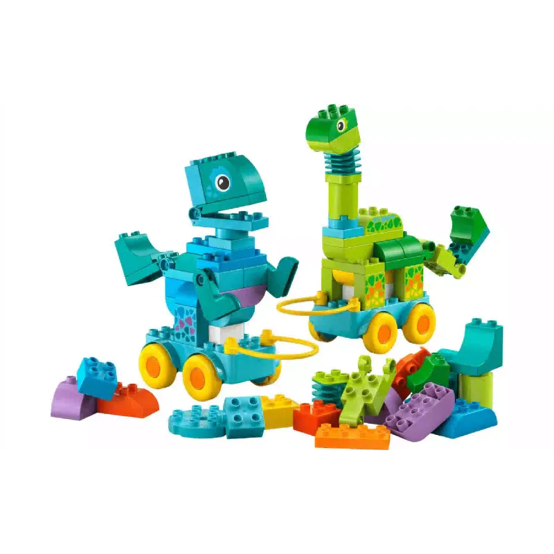 Конструктор LEGO Duplo Town Dinosaurs on Wheels 3in1 (10451)