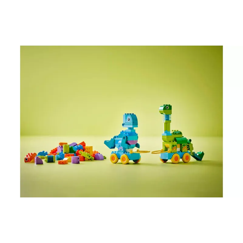 Конструктор LEGO Duplo Town Dinosaurs on Wheels 3in1 (10451)