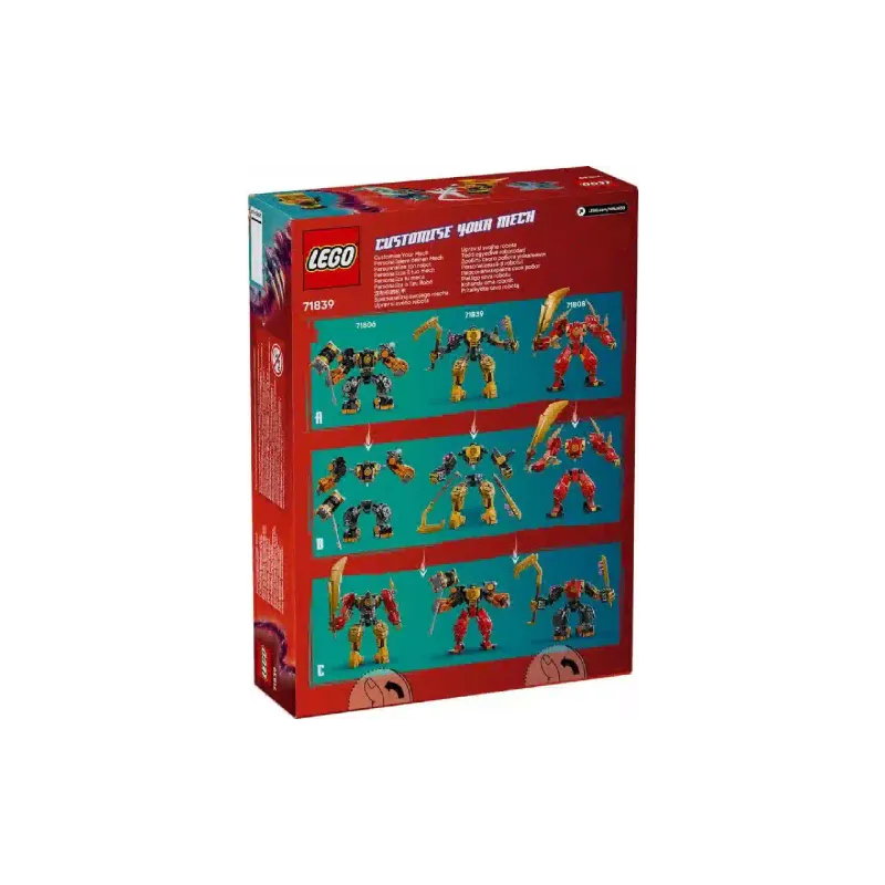 Construtor LEGO NINJAGO Arin's Spinjitzu Battle Mech (71839)