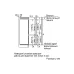 Built-in refrigerator Siemens (KI87VVSE0N), 200 l, White