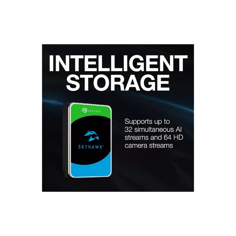 Твърд диск за съхранение Seagate SkyHawk AI (ST16000VE004)