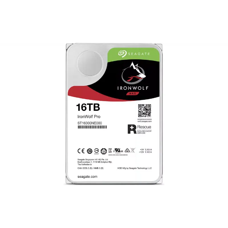 تخزين القرص الصلب Seagate IronWolf Pro (ST16000NT001)