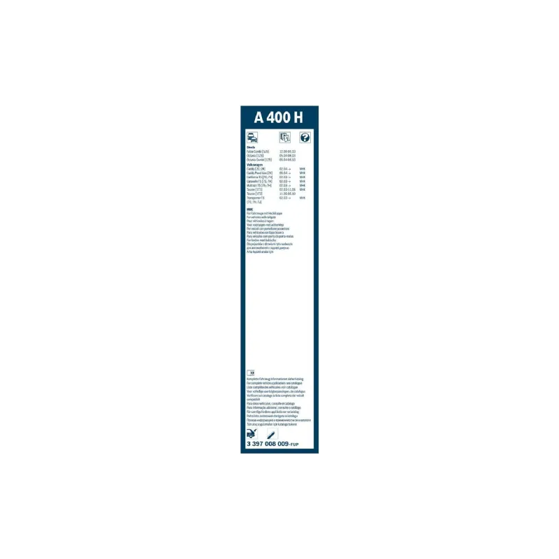 limpador do vidro traseiro Bosch Twin (3397008009)