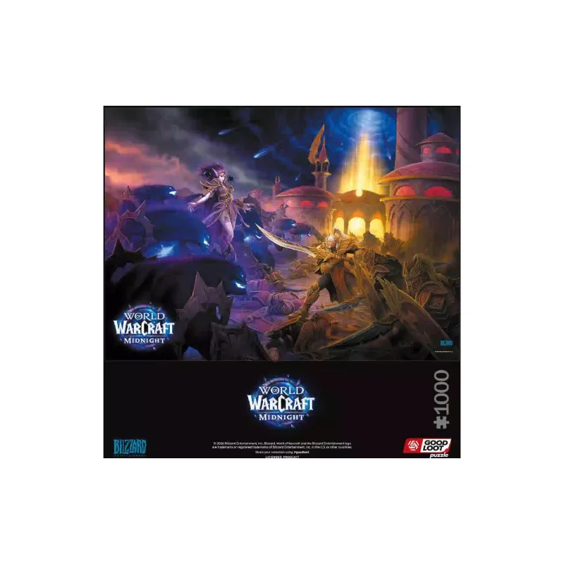 Пазл GoodLoot World of Warcraft Midnight Against the Void (5908305250838), 1000 шт
