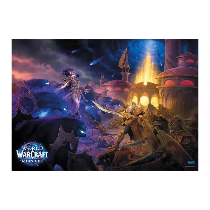 Пазл GoodLoot World of Warcraft Midnight Against the Void (5908305250838), 1000 шт