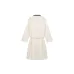 Women's robe Ardesto Stripe (ART2120LSL), White