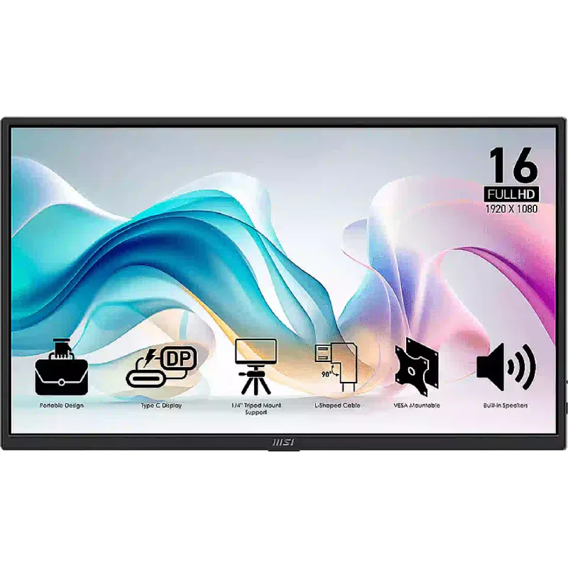 Монітор MSI 15.6" FHD/IPS  (PRO MP165 E6)
