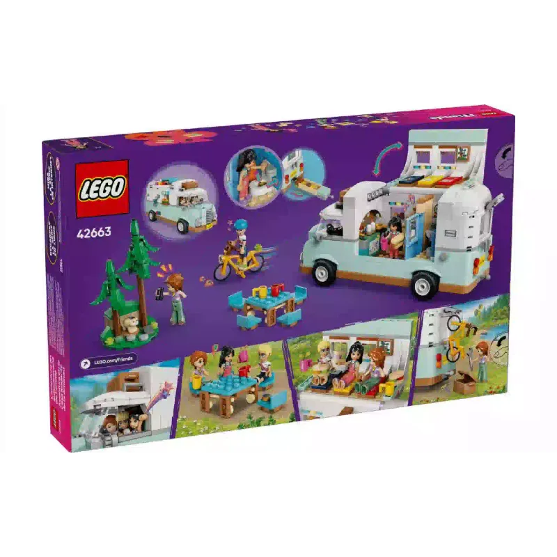 Construtor LEGO Friends Friendship Camper Van Adventure (42663)