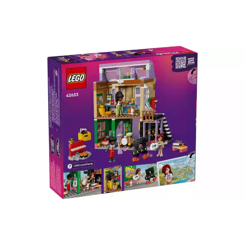 Konstruktor LEGO Friends Music Store & Apartment (42653)