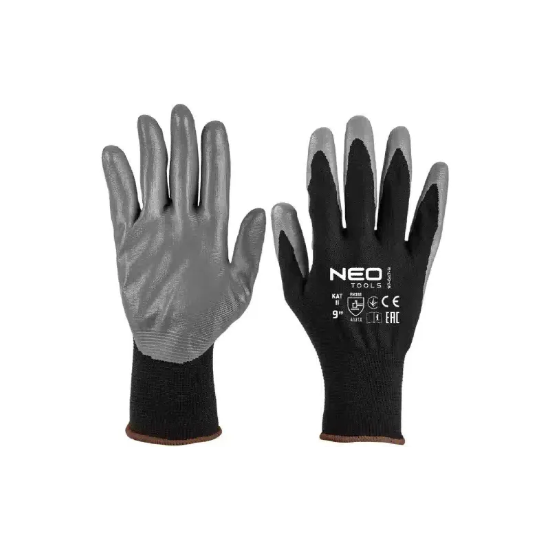 Γάντια εργασίας Neo Tools, Black (97-647K-9)