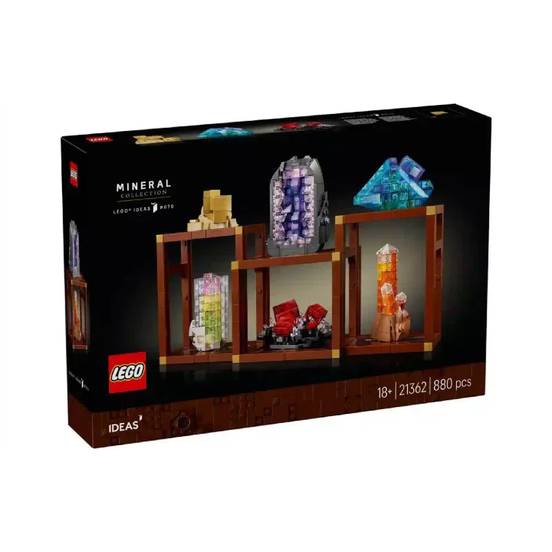 Konstruktőr LEGO Ideas Mineral Collection (21362)