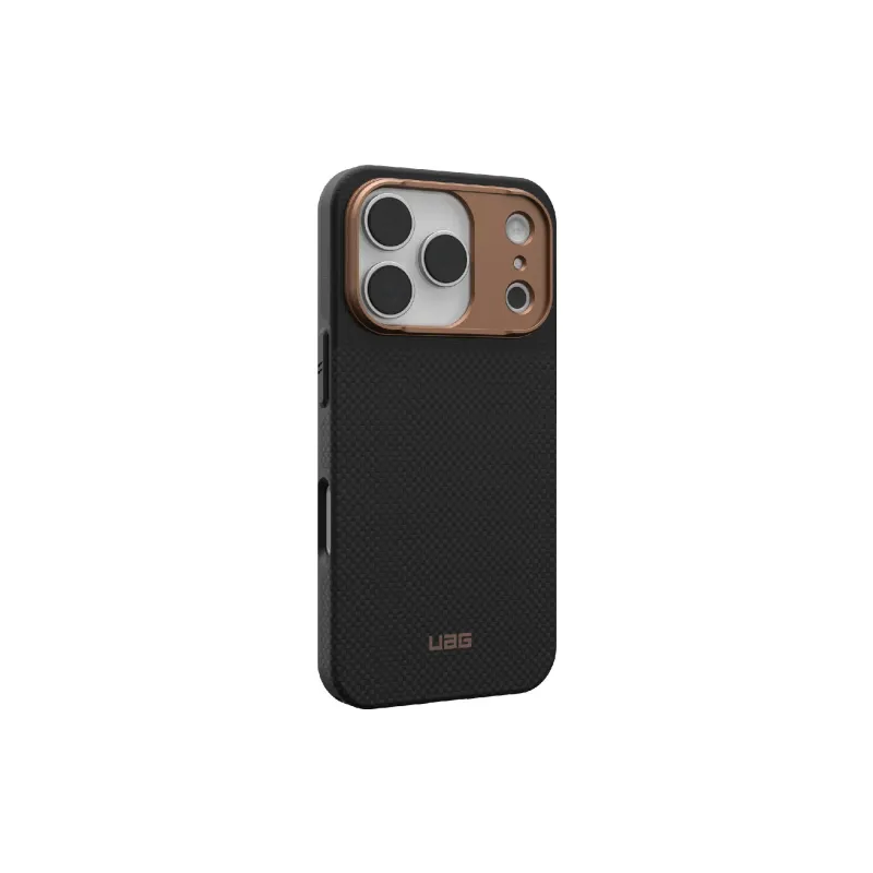 قضية UAG Fibr Armor Magsafe, Kevlar Graphite/Bronze (114555113985)