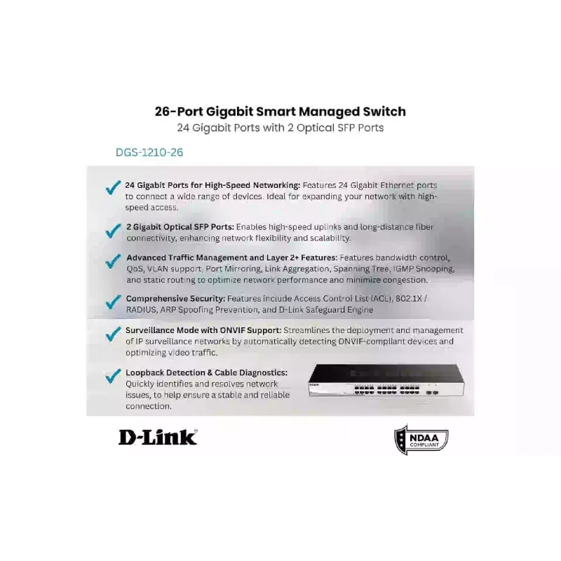Cambiar D-Link (DGS-1210-26)