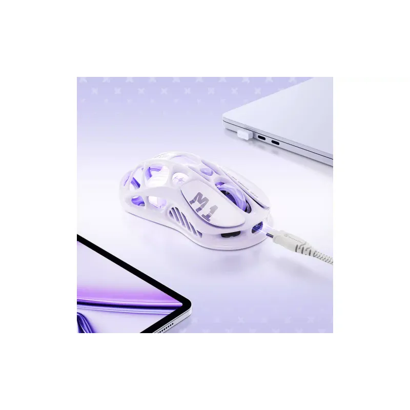 الفأر GravaStar Mercury M1 Pro, Lavender Purple (GRAVASTARM1PRO_PL)