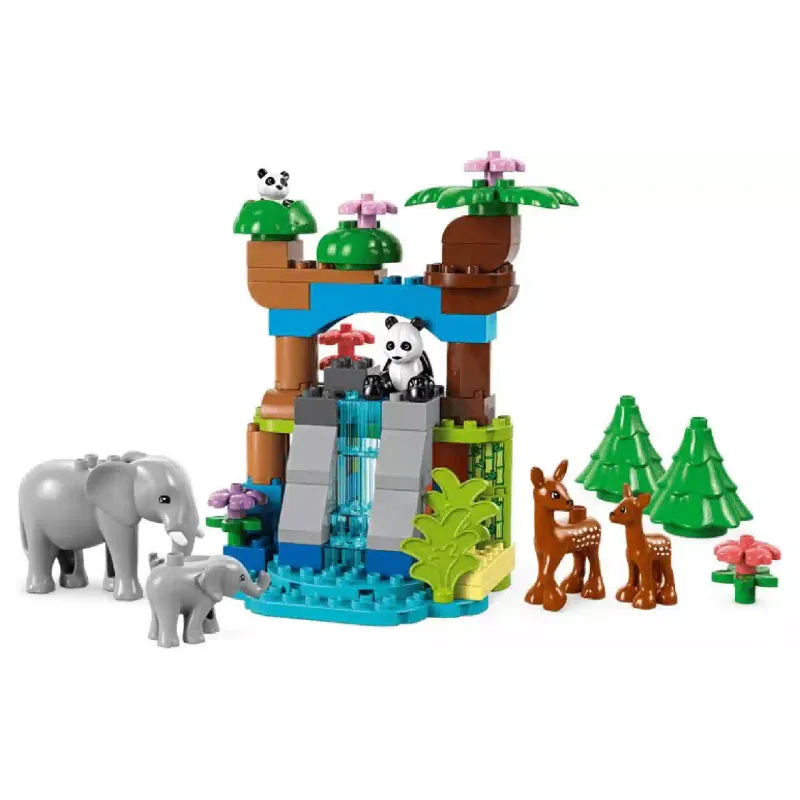 Konstruktor LEGO Duplo 3in1 Wild Animal Families (10446)