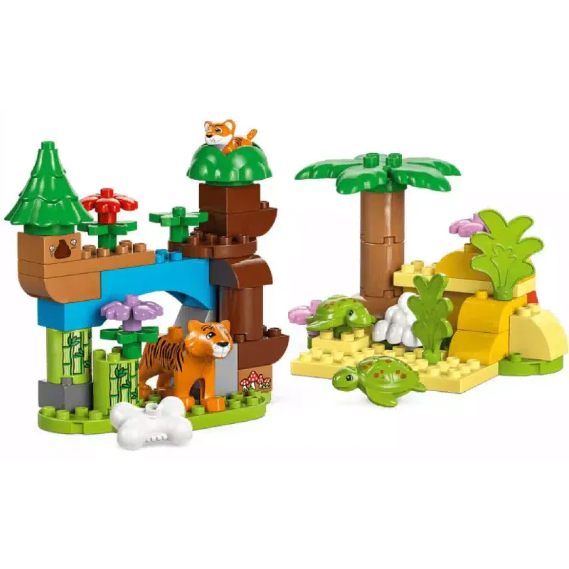 Konstruktor LEGO Duplo 3in1 Wild Animal Families (10446)