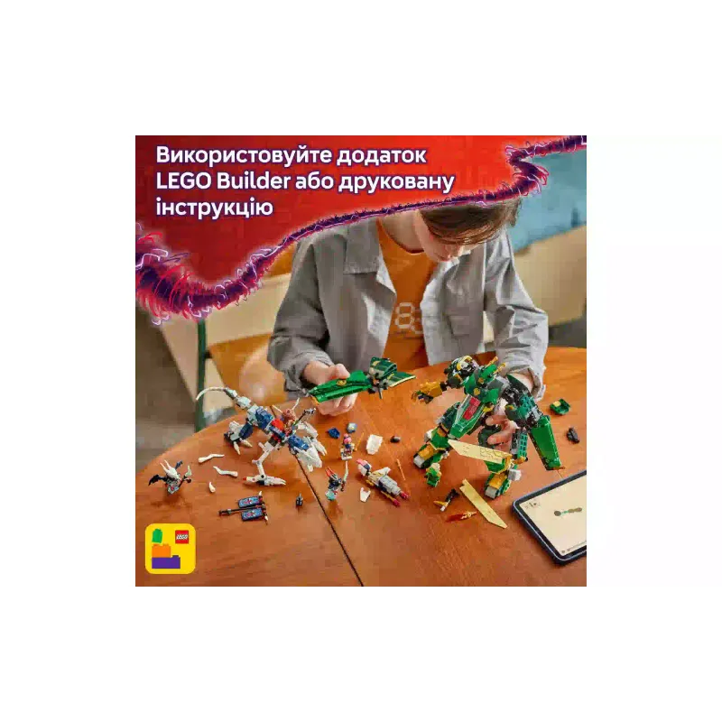 Constructor LEGO NINJAGO Lloyd’s Jet Mech (71845)