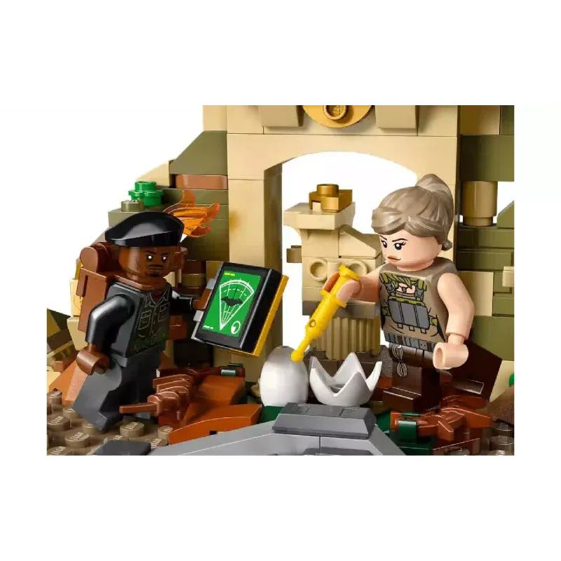 Construtor LEGO Jurassic World Spinosaurus & Quetzalcoatlus Air Mission (76976)