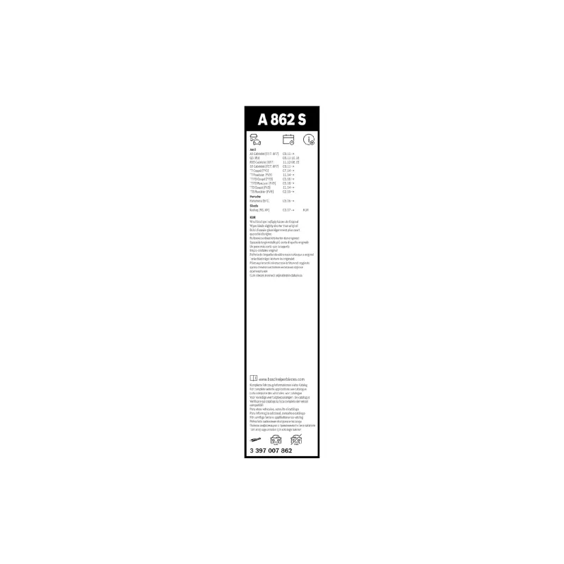 Limpiaparabrisas Bosch Aerotwin (3397007862)