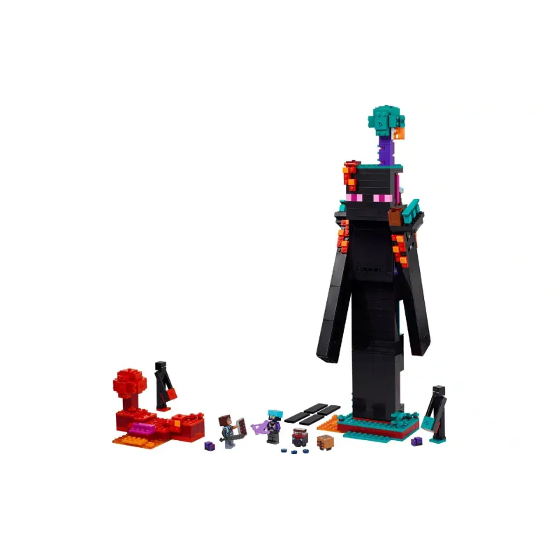 Construtor LEGO Minecraft The Enderman Tower (21279)