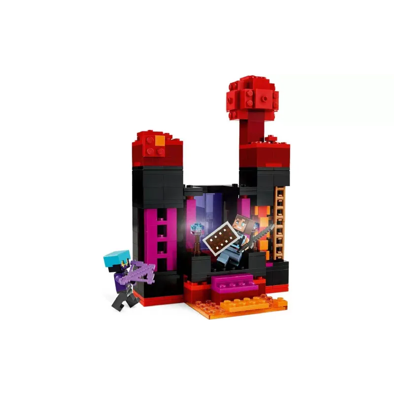Construtor LEGO Minecraft The Enderman Tower (21279)