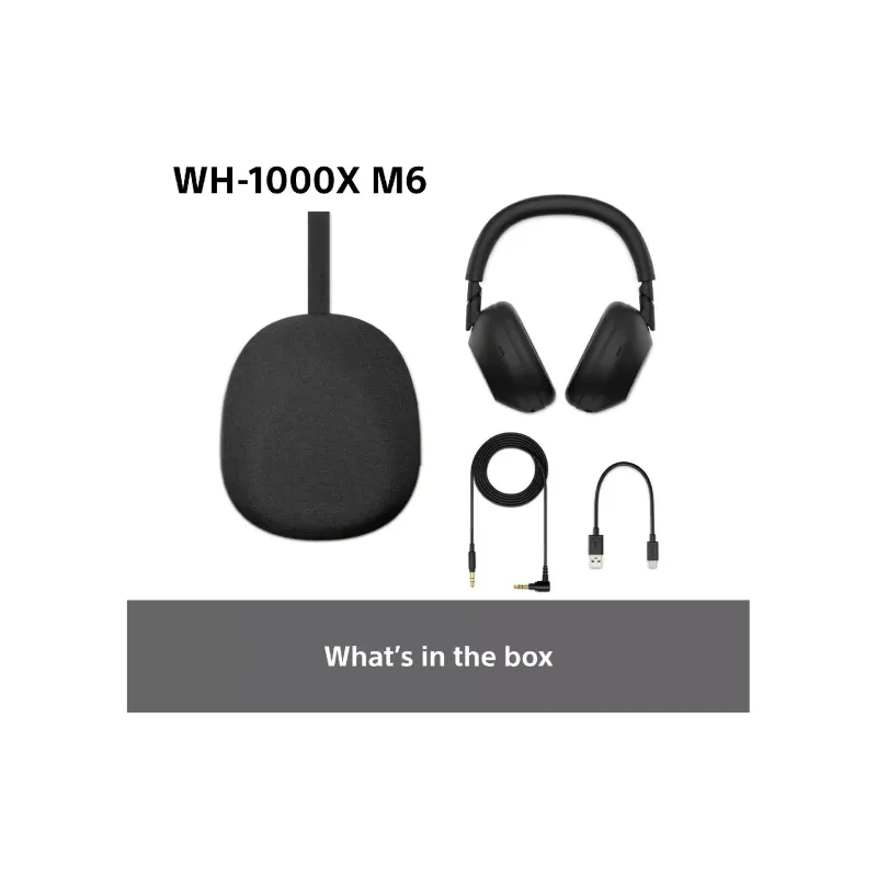 Over-Ear Headphones Sony WH-1000XM6 (WH1000XM6P.E), Pink