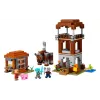 منشئ LEGO Minecraft The Pillager Outpost and Ravager (21278)