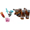 منشئ LEGO Minecraft The Pillager Outpost and Ravager (21278)