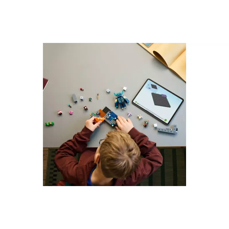 Construtor LEGO Minecraft The Warden Encounter (21274)