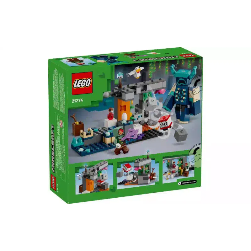 Construtor LEGO Minecraft The Warden Encounter (21274)