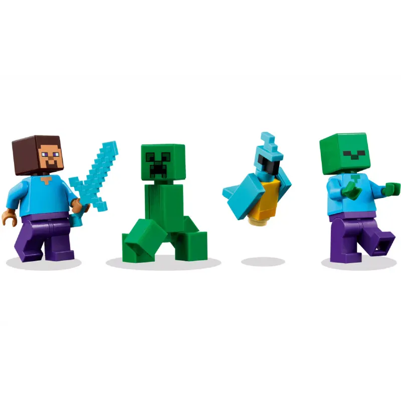 Конструктор LEGO Minecraft The TNT Jungle House (21275)