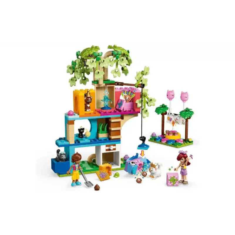 Конструктор LEGO Friends Cat Birthday Party & Tree House (42666)
