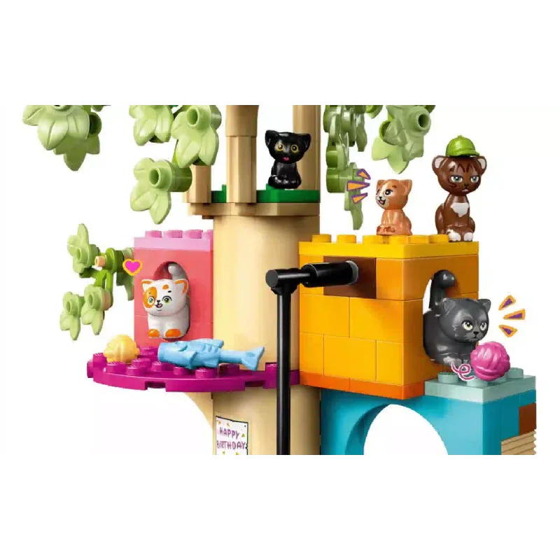 Конструктор LEGO Friends Cat Birthday Party & Tree House (42666)