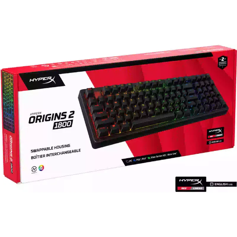 Клавіатура механічна HyperX (B4QS4AA), Black