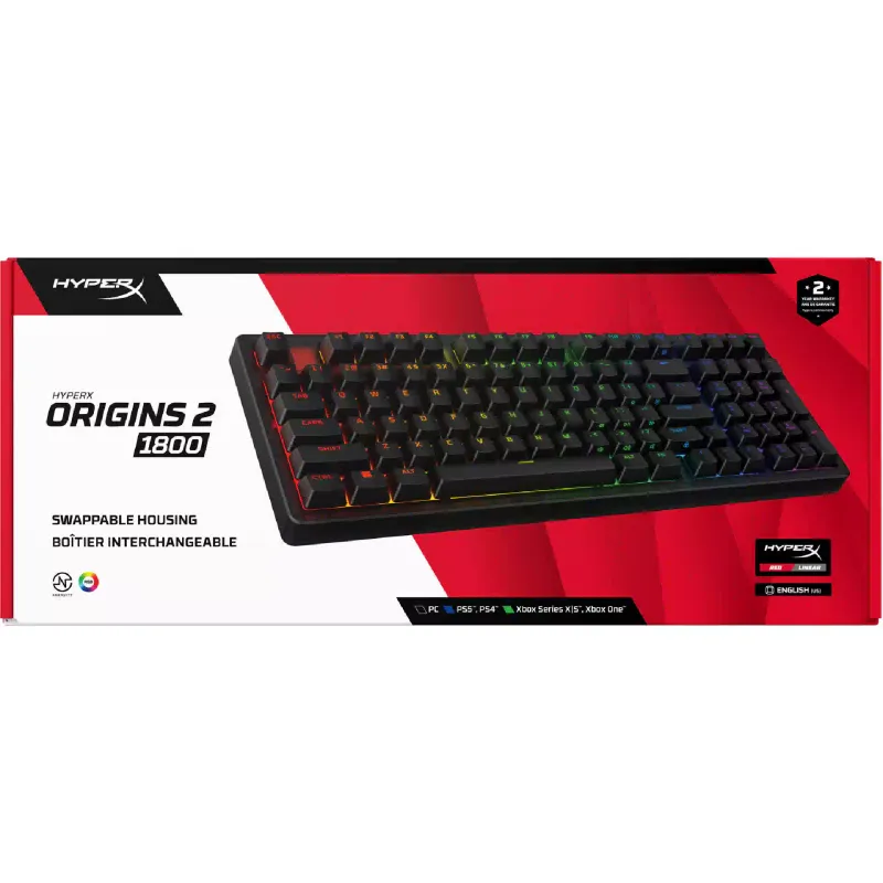 Клавіатура механічна HyperX (B4QS4AA), Black