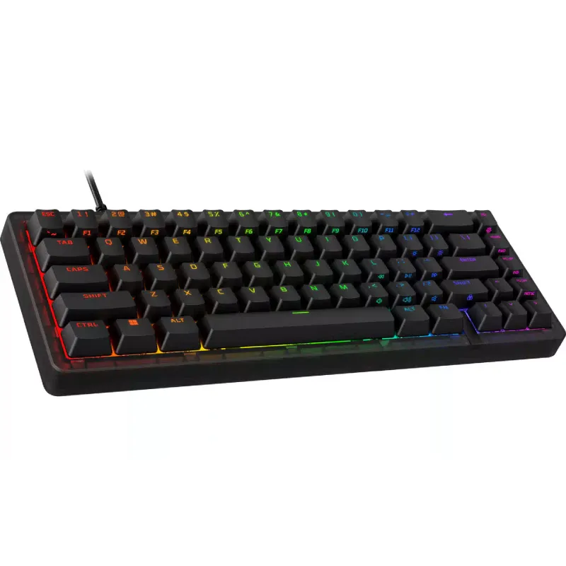 Mechanikus billentyűzet HyperX, Black (B4QS3AA)