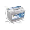 بطارية Varta Dynamic SLI 12 V 61 A·h 600 A (561400060)
