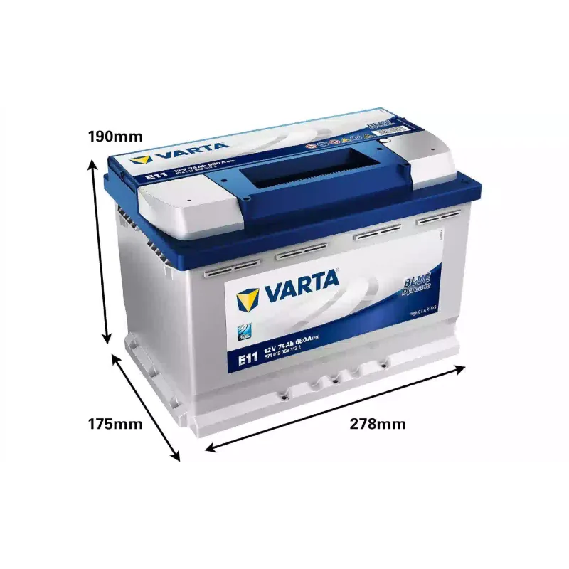 بطارية Varta Dynamic SLI 12 V 74 A·h 680 A (574012068)