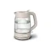 Electric kettle Tefal Morning Glass Kettle (KO2G0BE0), 1700 ml, Beige