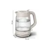 Chaleira elétrica Tefal Morning Glass Kettle, Beige (KO2G0BE0)