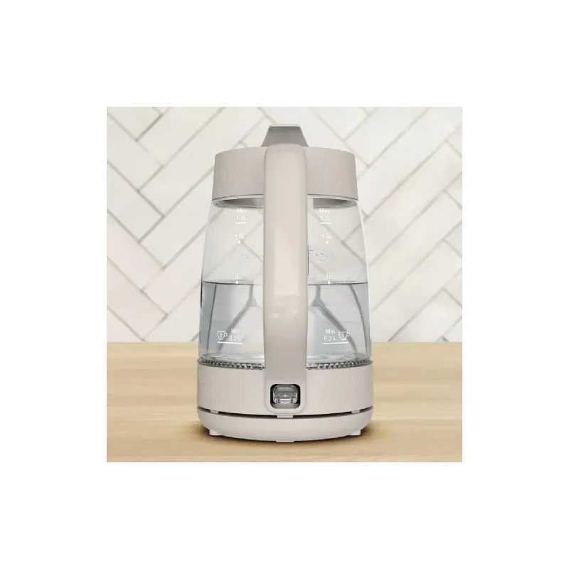 Chaleira elétrica Tefal Morning Glass Kettle, Beige (KO2G0BE0)