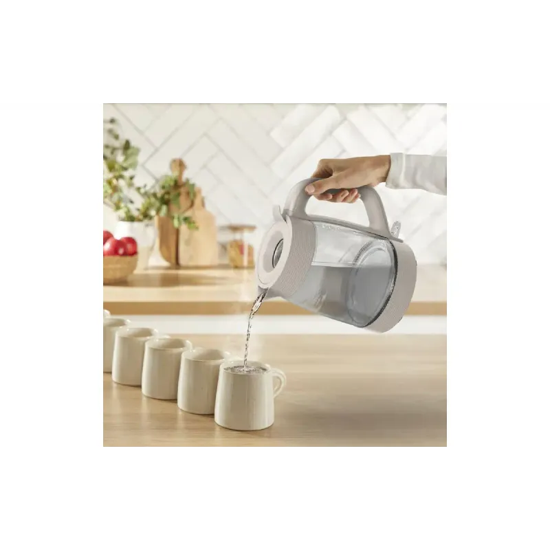 Chaleira elétrica Tefal Morning Glass Kettle, Beige (KO2G0BE0)